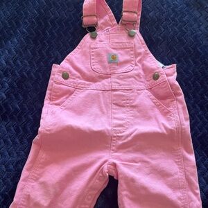 Carhartt Baby Girl Lined Bib Overalls